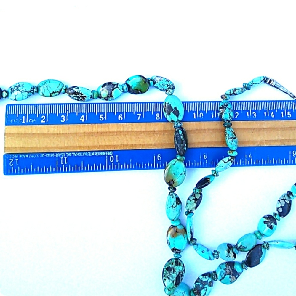 NativeAmerican Joe & Terry Reano Genuine Turquoise - Picture 6 of 8